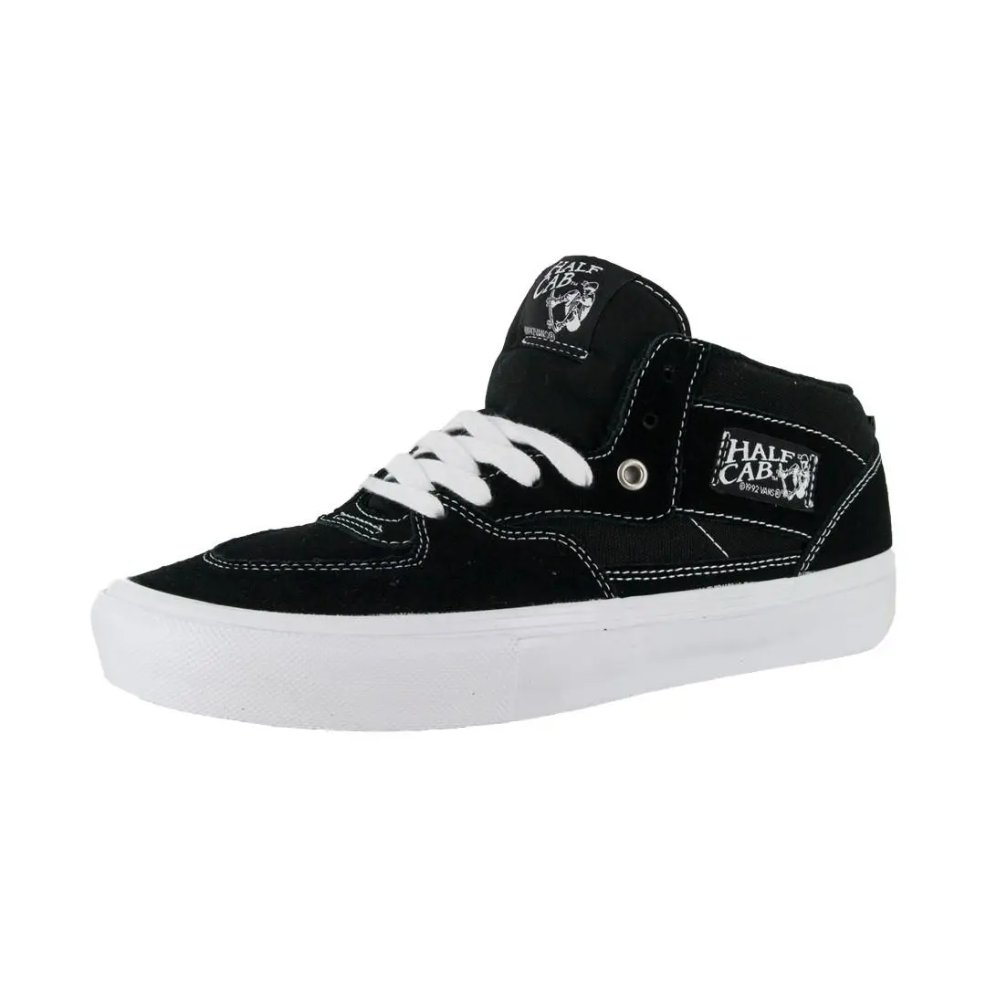 Vans Skate Half Cab Sneakers Black/white Classic Skate Shoes