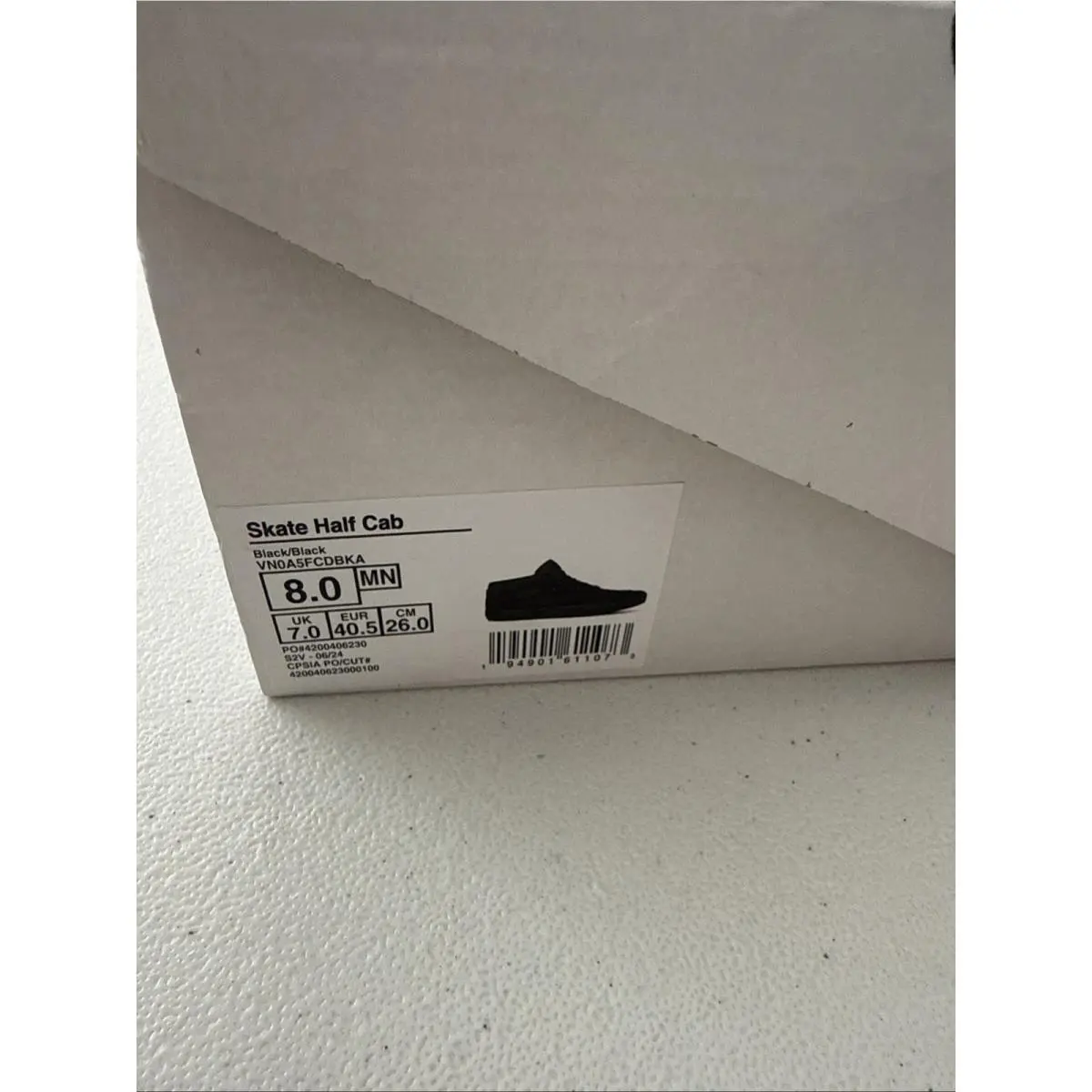 Vans shoes - VANS Half Cab - Half Cab - VN0A5FCDBKA - Black 5