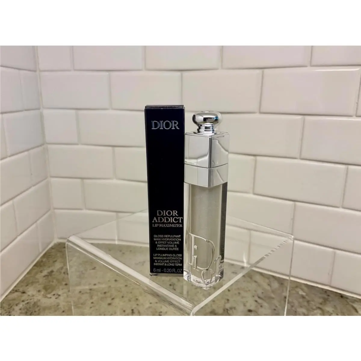 Addict Lip Maximizer Gloss Full Size 050 HOLO SILVER by Dior