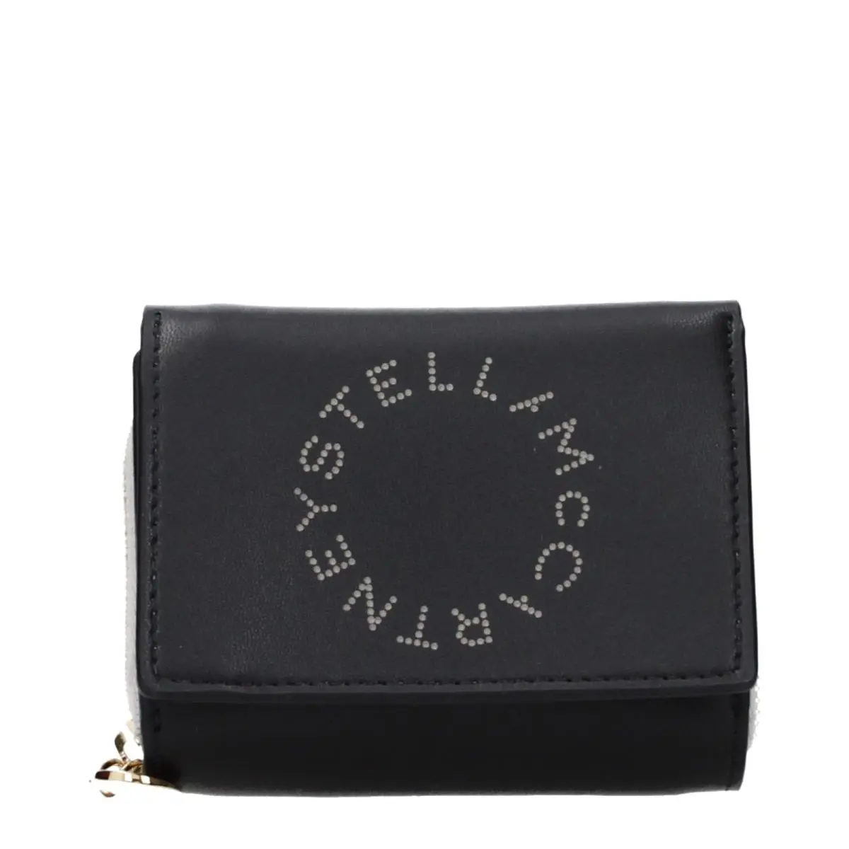 Stella Mccartney Black Leather Wallet