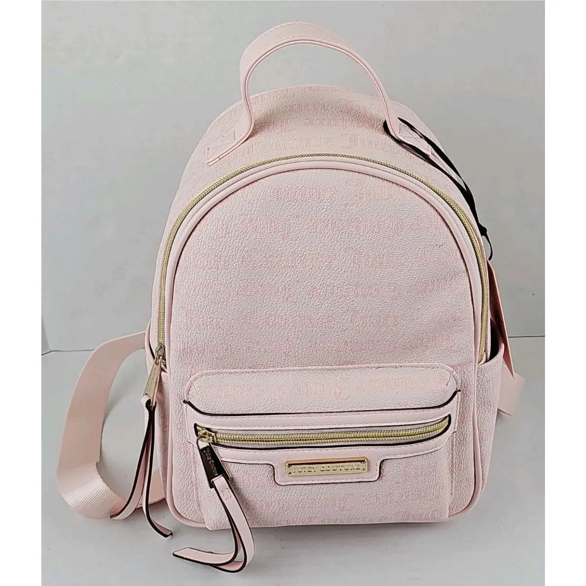 Juicy Couture Rosie Pink Mini Backpack Purse Women’s Gothic Dots Bag