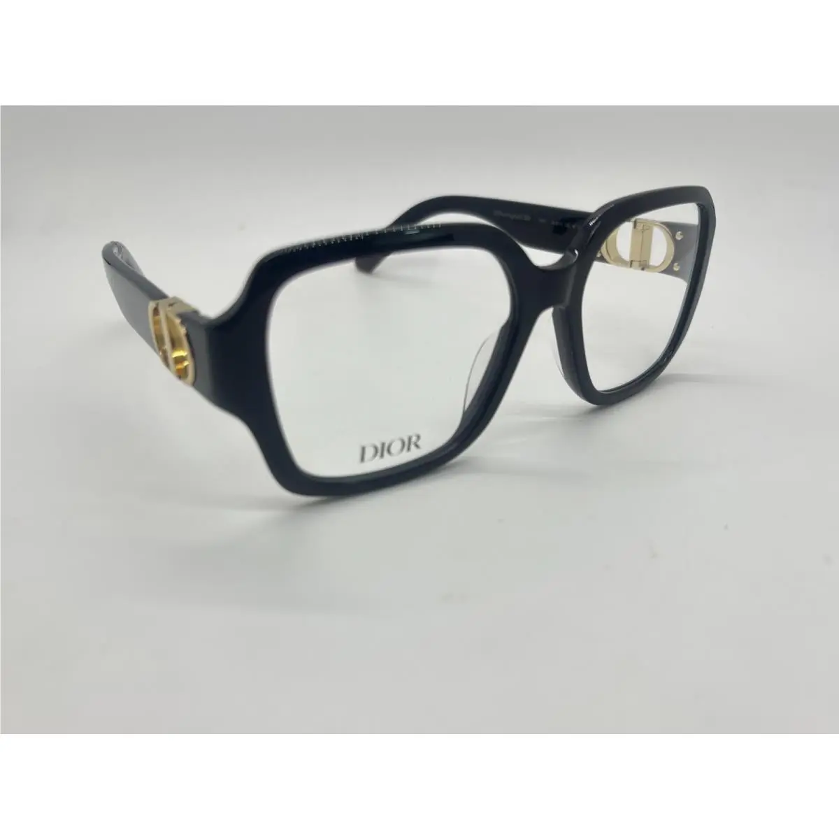 Dior 30MontaigneO S3I 1000 Black Square Eyeglasses 54-17-130mm Comes W/set