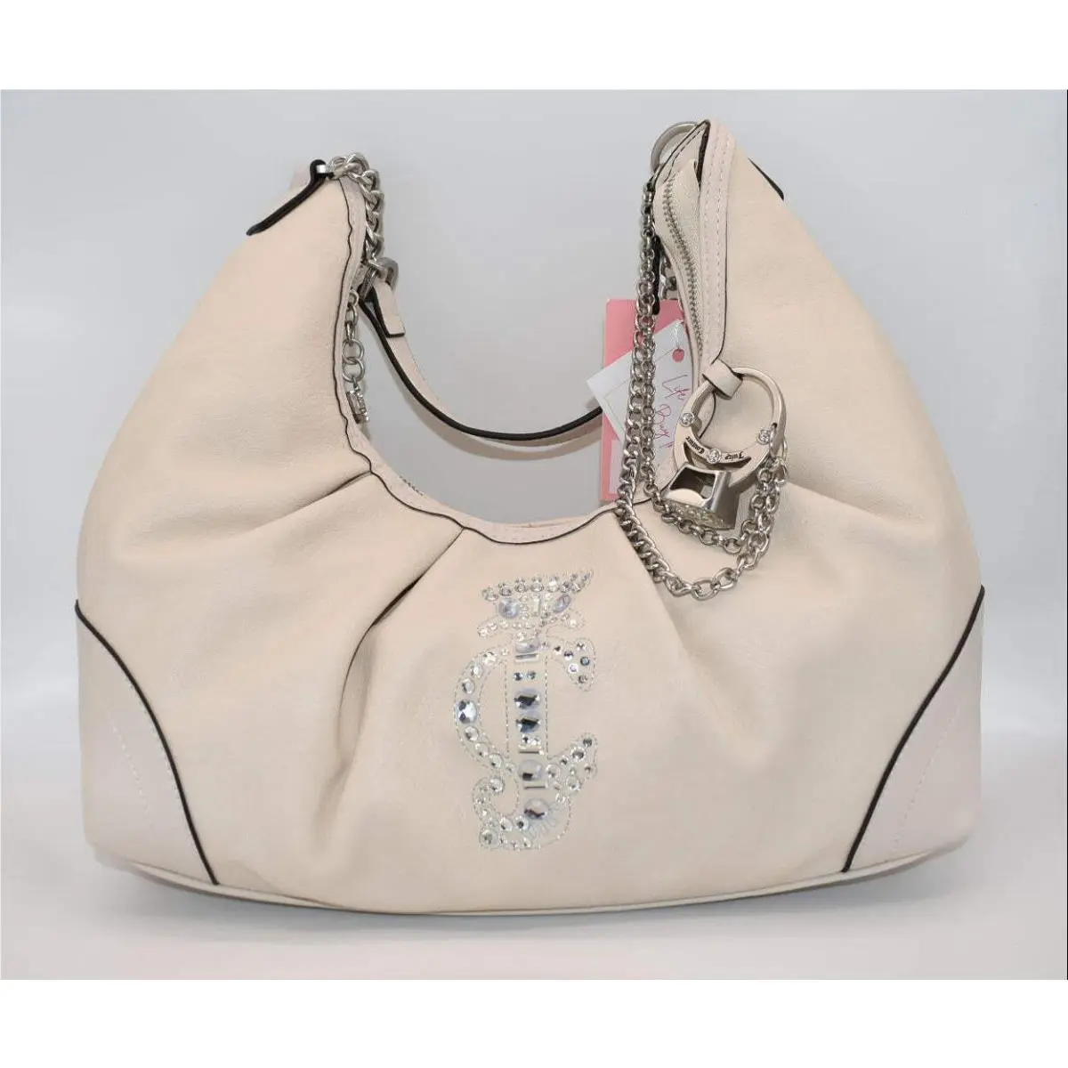 Juicy Couture Crown Hobo Shoulder Bag in Crystal Color