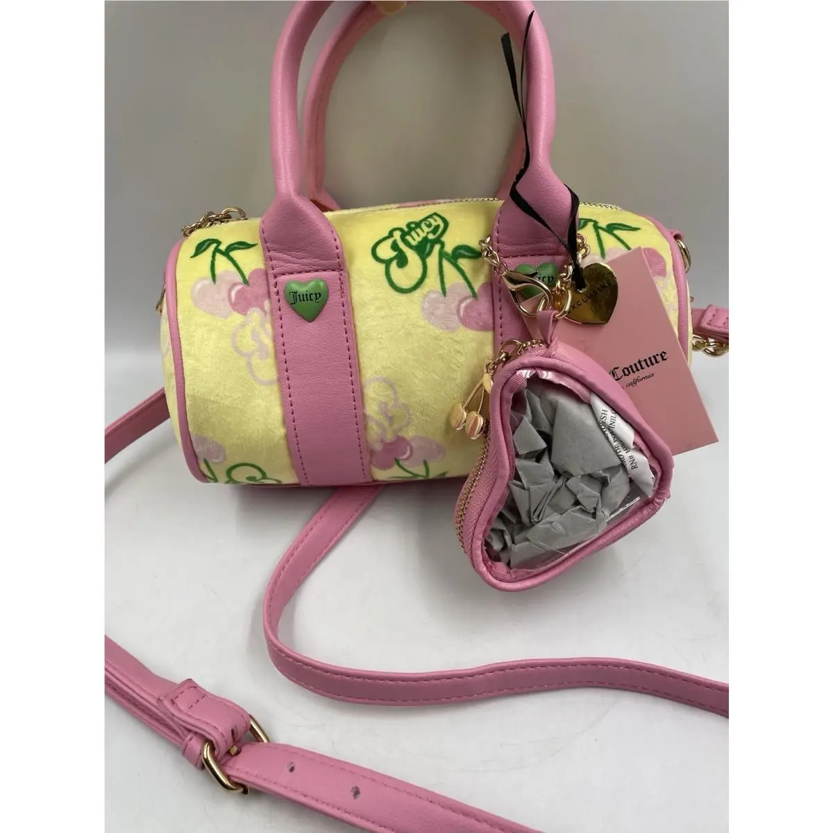 Juicy Couture Retro Cherry Mini Bag Retro Green Multi Crossbody Gelato