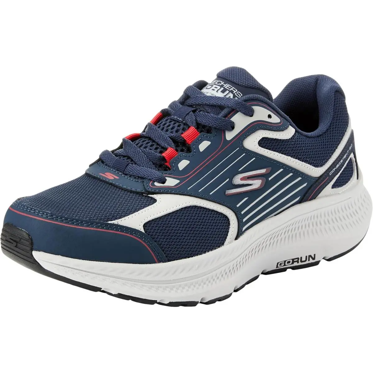 Skechers shoes - 220866 - Navy/Red 4