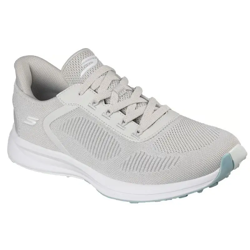 Womens Skechers Zen Gray Knit Shoes