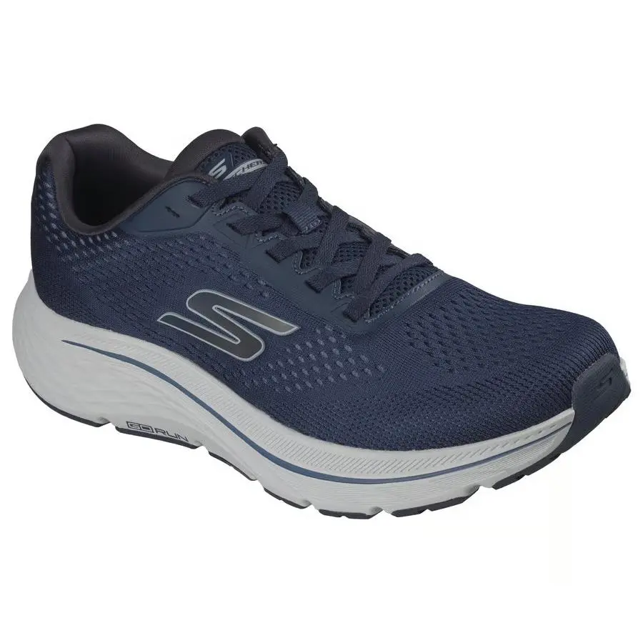 Skechers Shoes Mens Navy Lace up Sport Go Run Max Cushioning Running Lace 221262