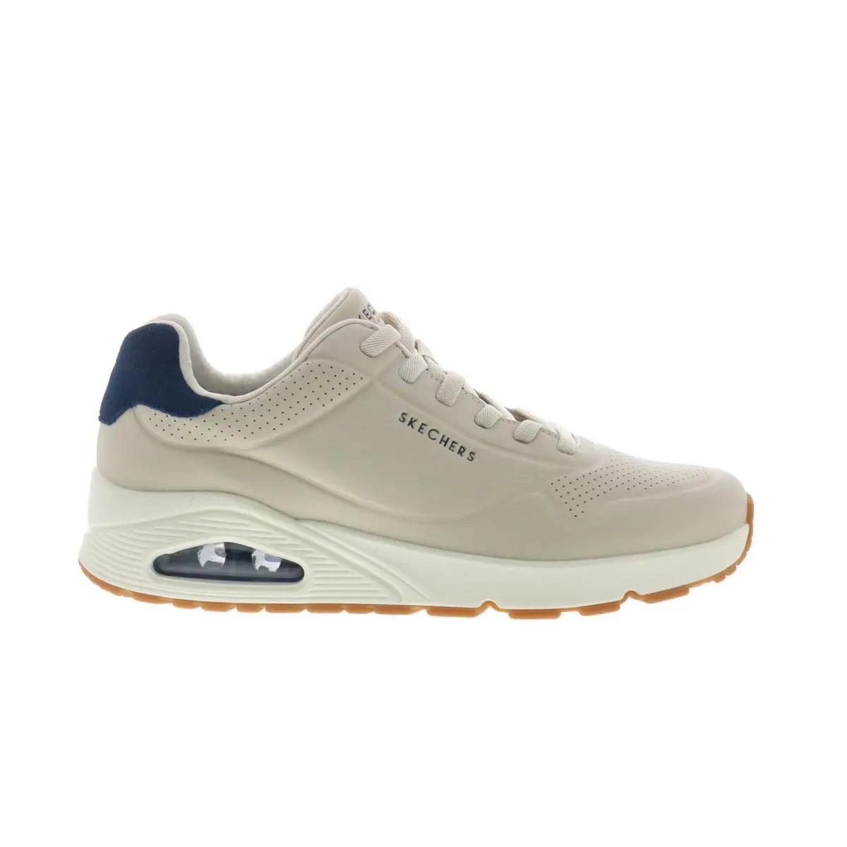 Skechers Uno - Tailored Air 183007-NTBL Mens Blue Lifestyle Sneakers Shoes