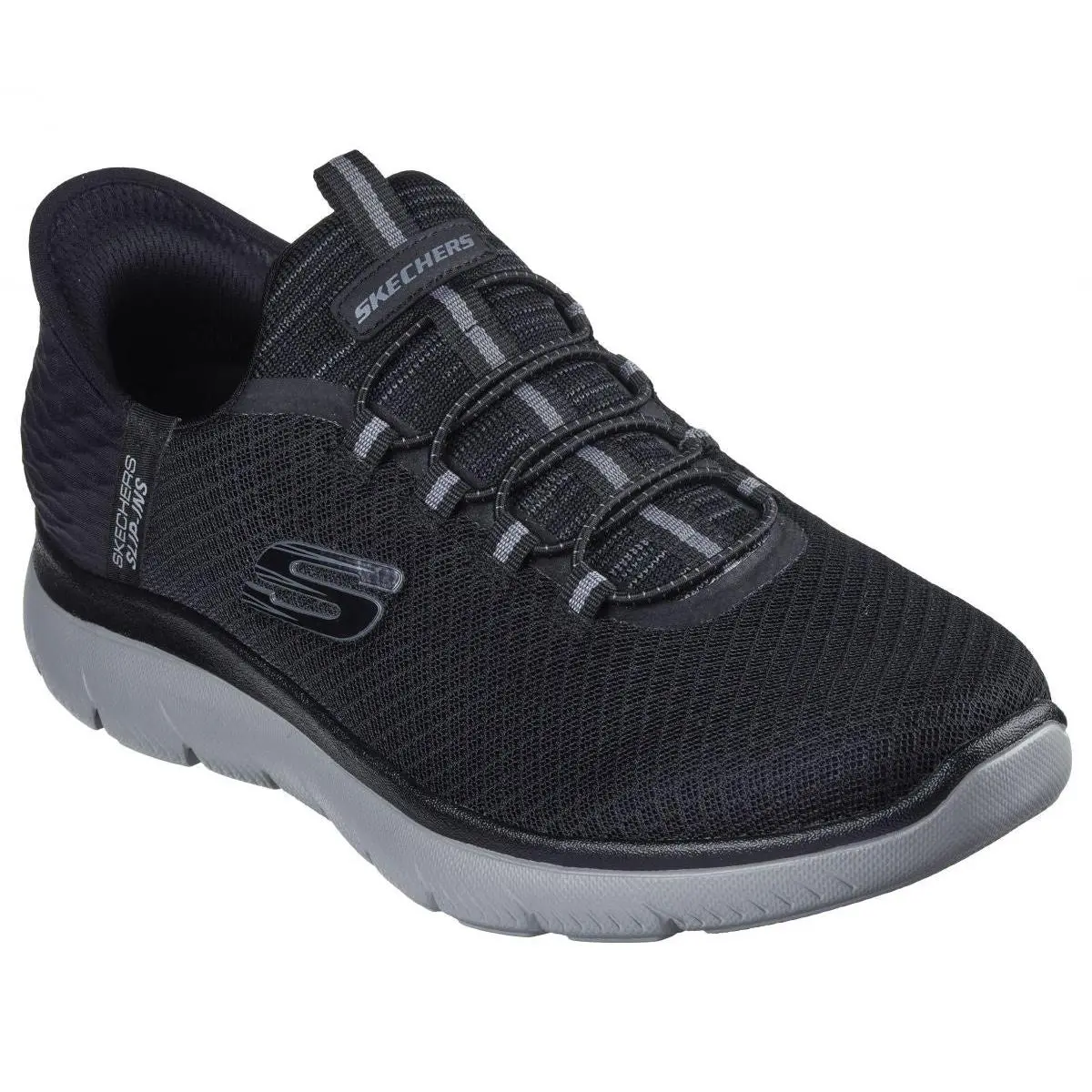 Skechers shoes - 232457-BKCC-BLACK/CHARCOAL - 232457-BKCC-BLACK/CHARCOAL - Black 8