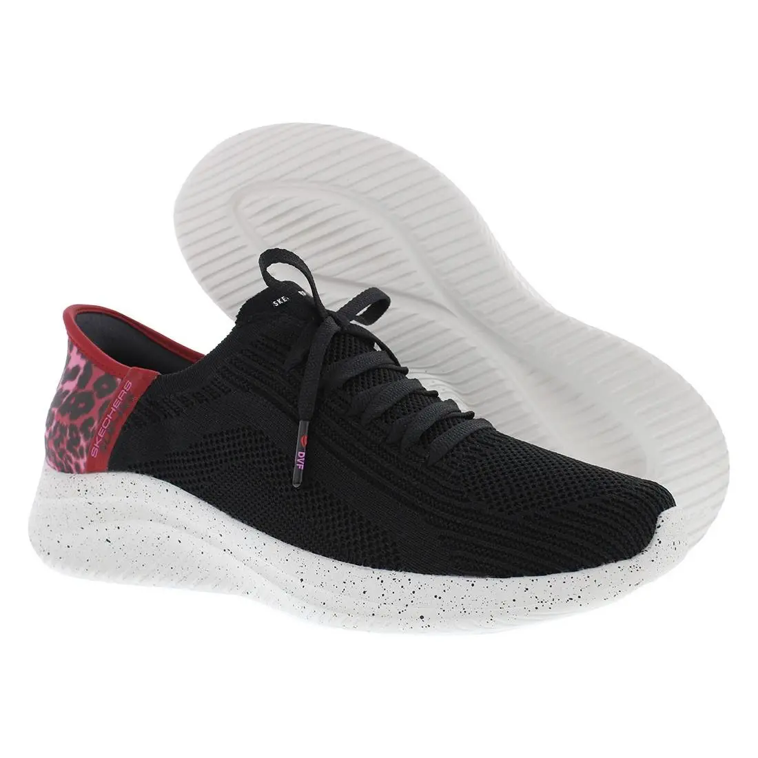 Skechers shoes - Black/Pink, Main: Black 4