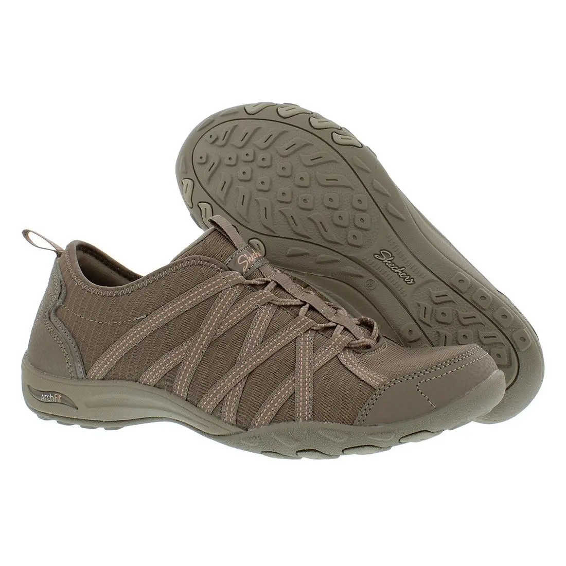 Skechers shoes - Taupe, Main: Brown 4
