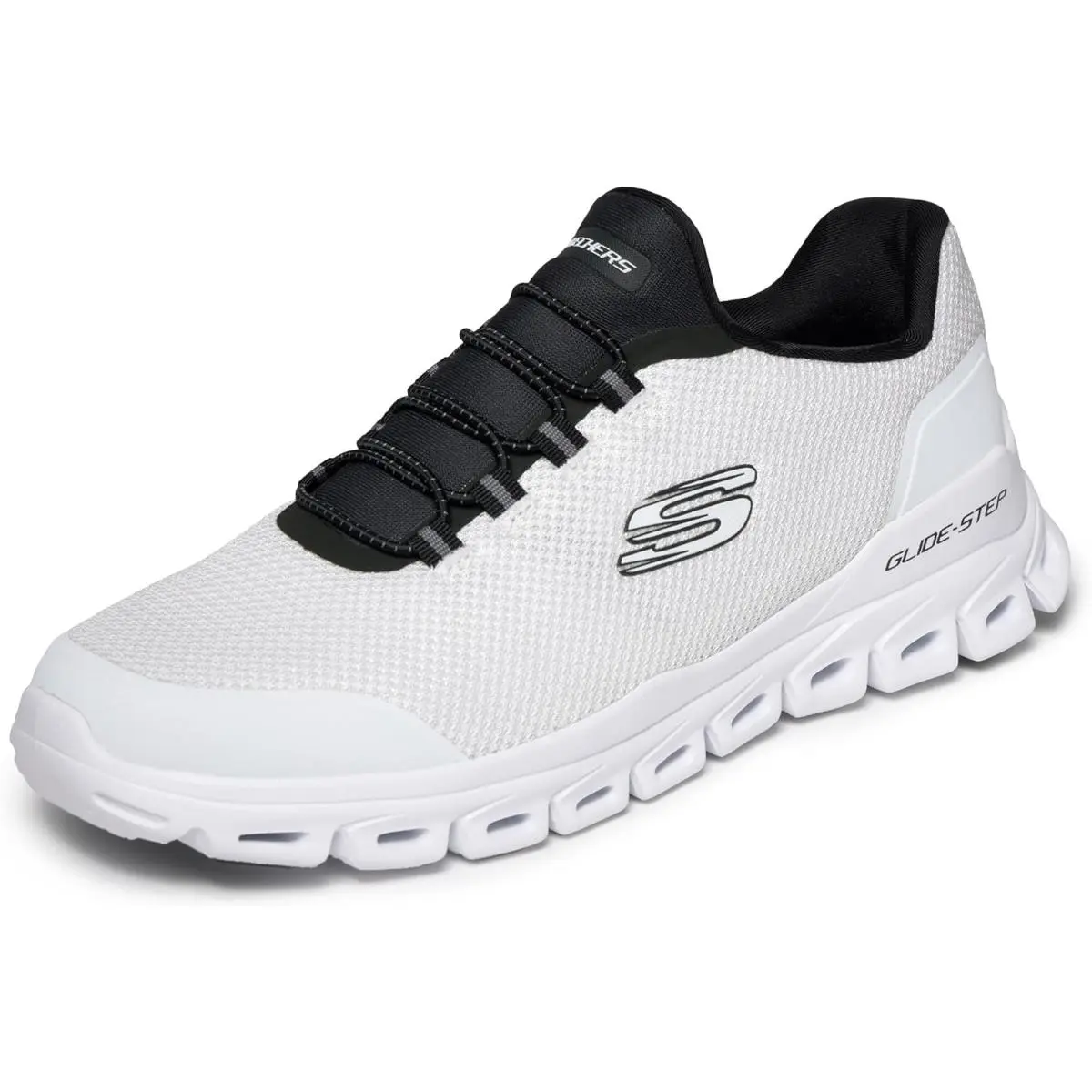 Skechers shoes - 233016 - White/Black 2