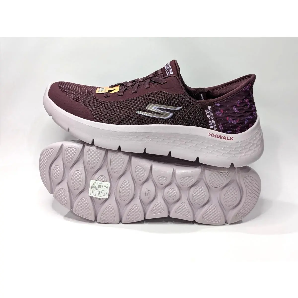 Skechers shoes - Skechers Hands Free Slip-Ins GO WALK Flex Eva - 124823/BURG - Burgundy 2