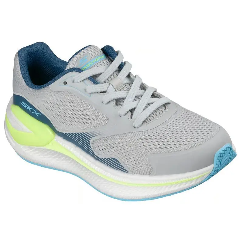 Womens Skechers GO Run Consistent Pro Corus Gray Mesh Shoes