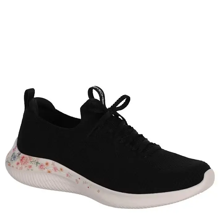 Skechers Ultra Flex 4.0 Memory Foam Slip on Women`s Work Sneakers