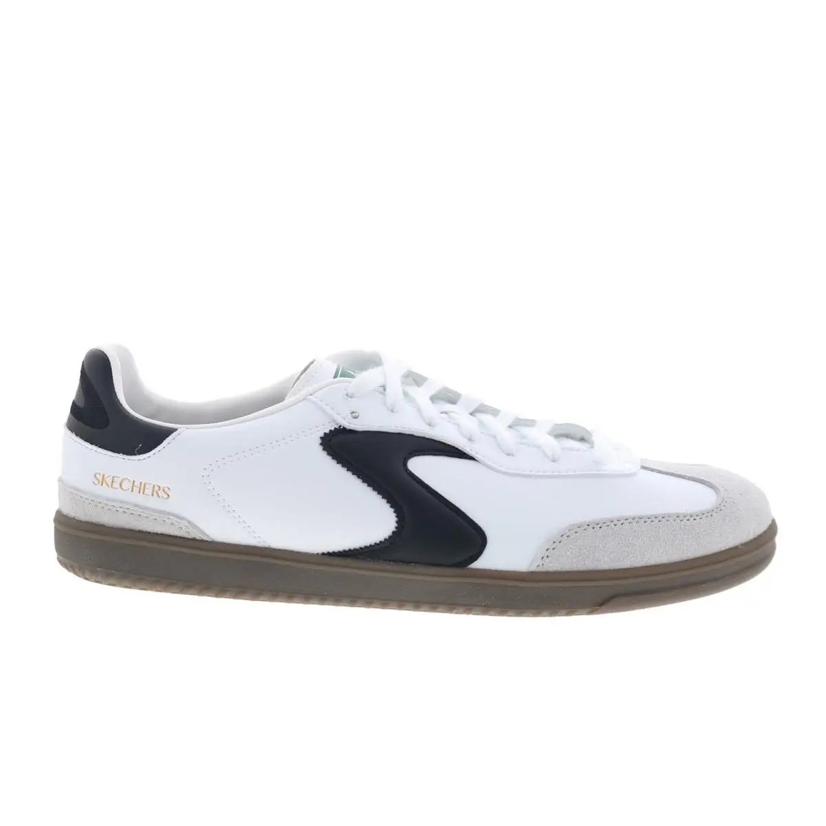 Skechers Hotshot - Pyke Mens White Synthetic Wide Lifestyle Sneakers Shoes