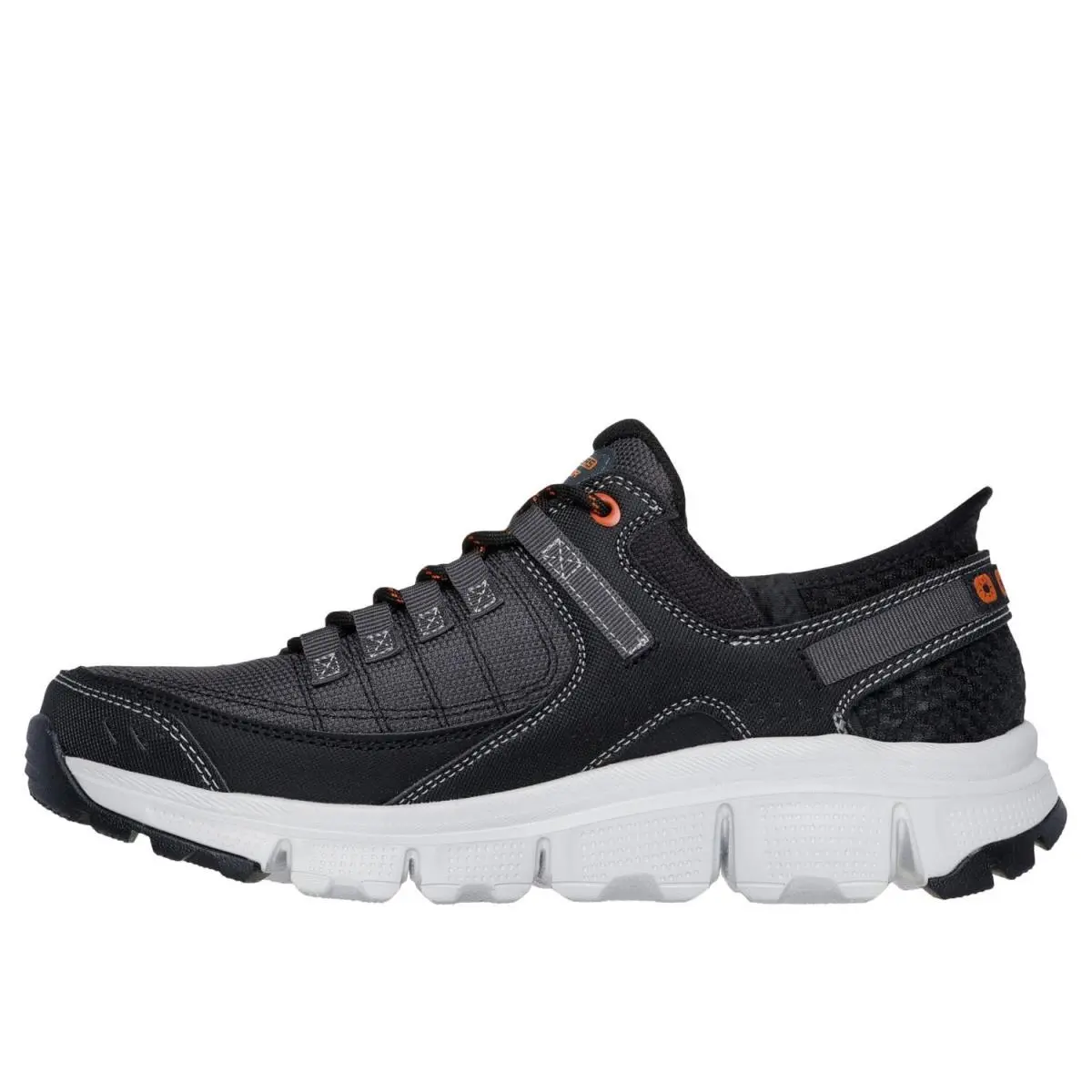 Skechers shoes - GREY/ORANGE 3