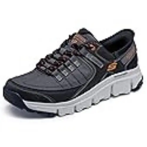 Skechers shoes - GREY/ORANGE 5