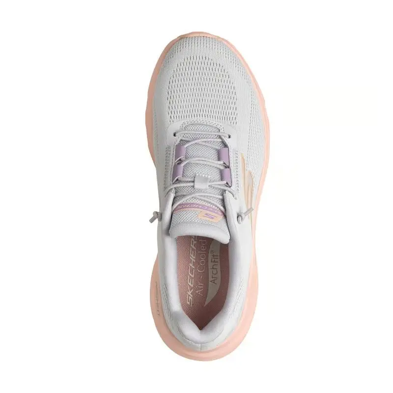 Skechers shoes - GO RUN Glide-Step Arch Fit - Casion - 129802 - Gray Pink 9
