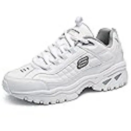 Skechers shoes - WHITE/NAVY 8