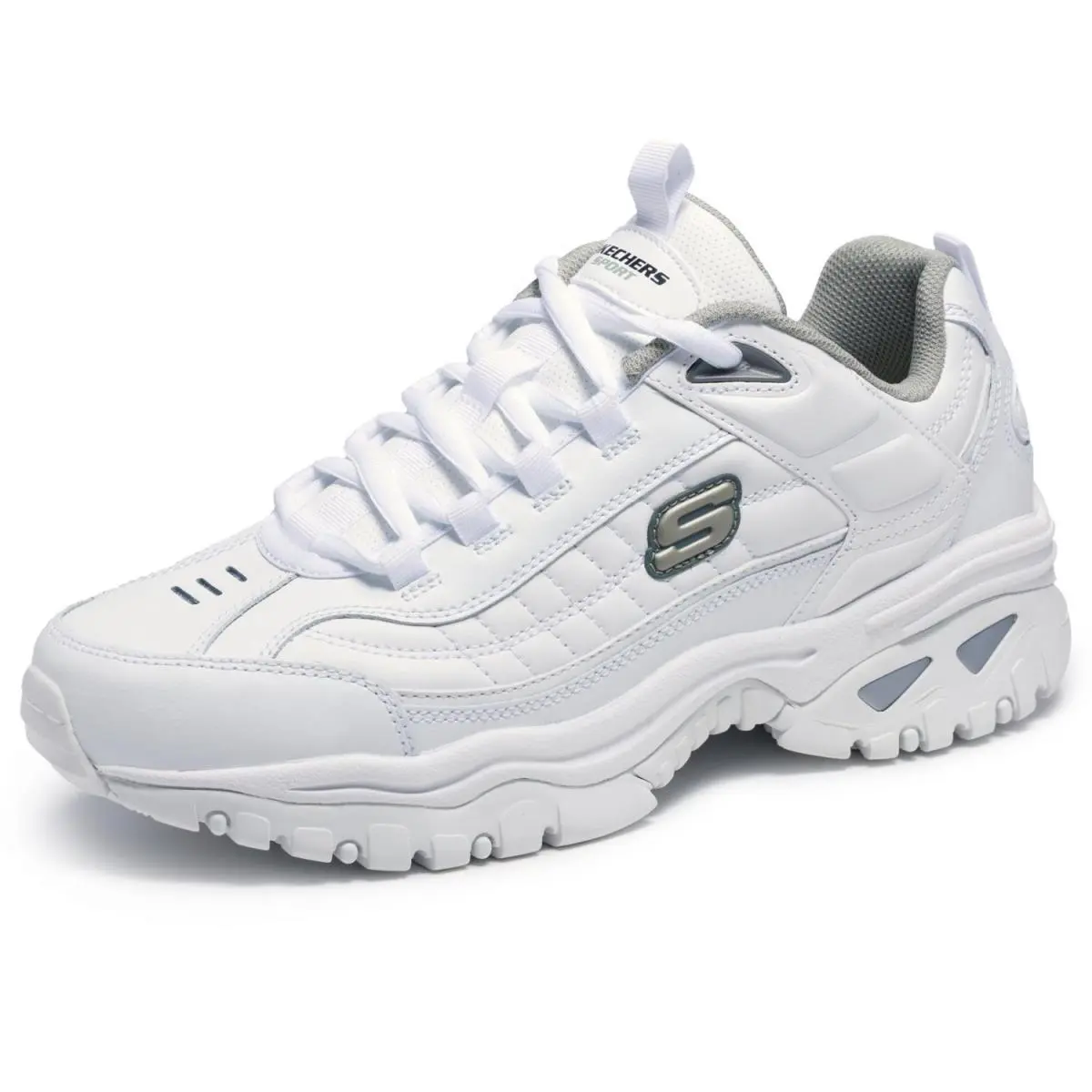 Skechers shoes - WHITE/NAVY 10