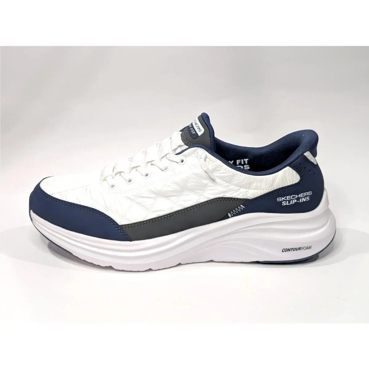 Skechers shoes - Skechers Contour Foam Cozy Fit - 232619 232619/WNY - White/Navy 5