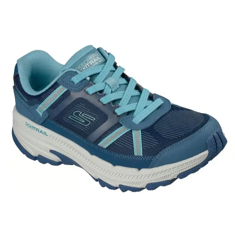 Womens Skechers GO Run Trail Altitude 2.0 Red Rock Navy Blue Mesh Shoes