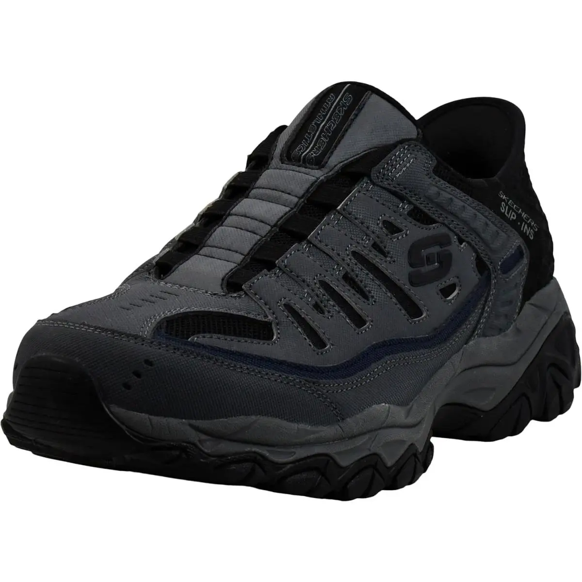 Skechers shoes - 237563-BRN - Black/Charcoal 7