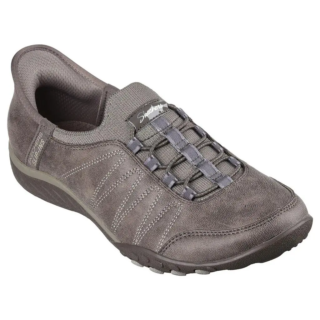 Skechers shoes - Slip-Ins Breathe Easy Home Body - Dk taupe 7