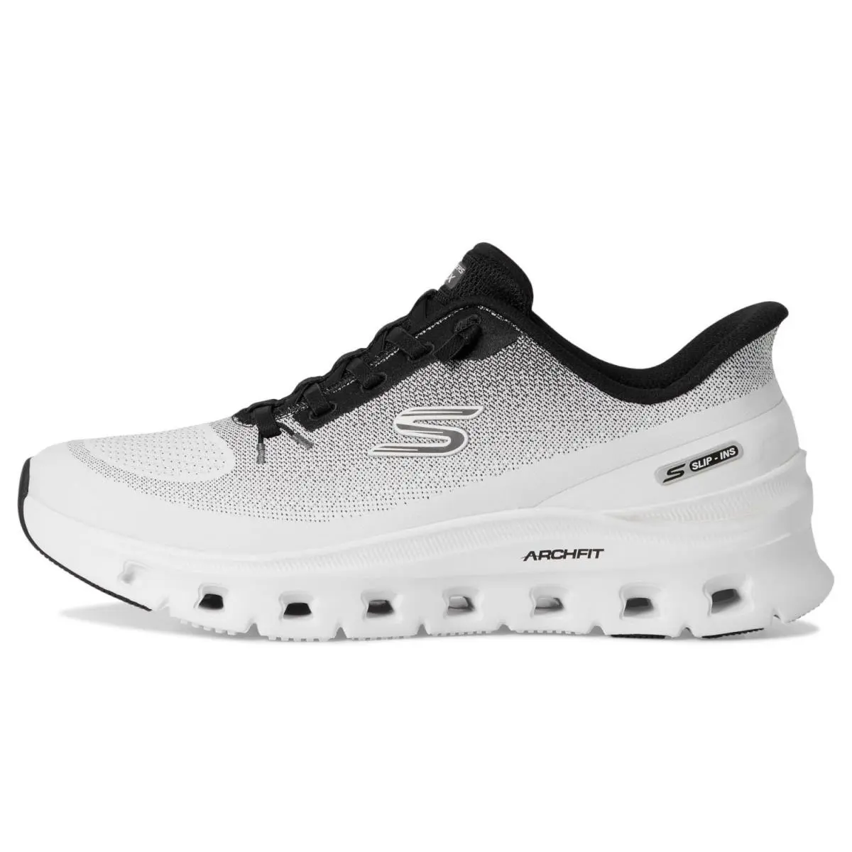 Skechers shoes - WHITE/BLACK 9