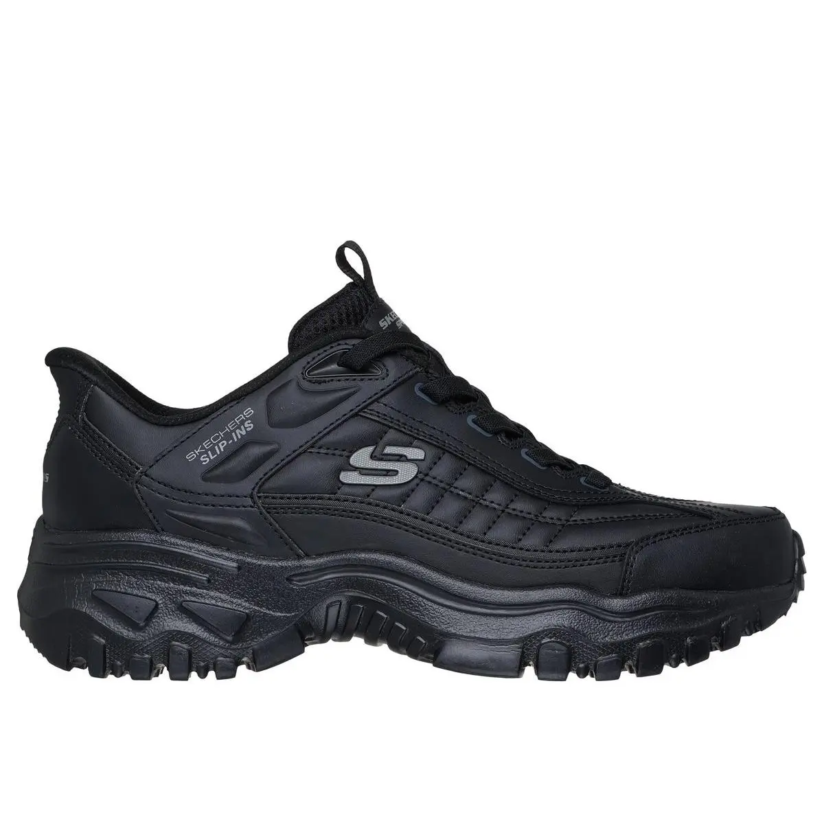 Skechers Men`s Slip-ins: E`lite Afterburn - Grill Corporal Step In Shoe Black/bl