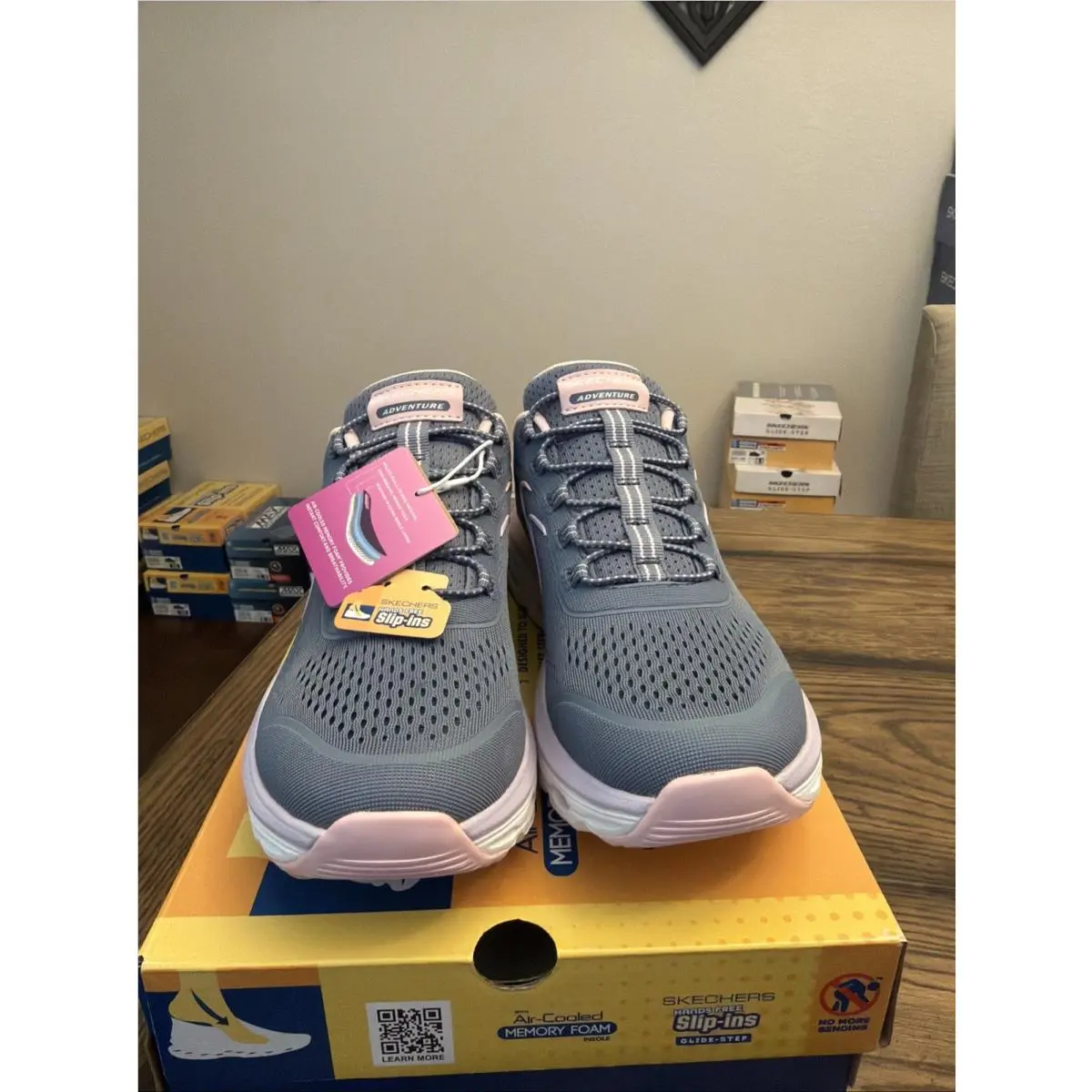Skechers shoes - 180272 W / SLTP - SLTP - 180272 BKW - Slate / Pink 0