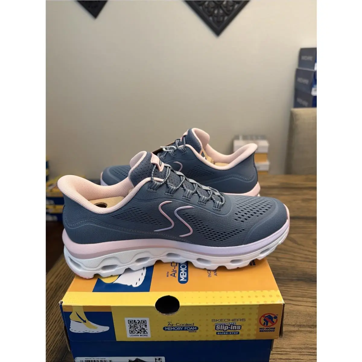 Skechers shoes - 180272 W / SLTP - SLTP - 180272 BKW - Slate / Pink 3