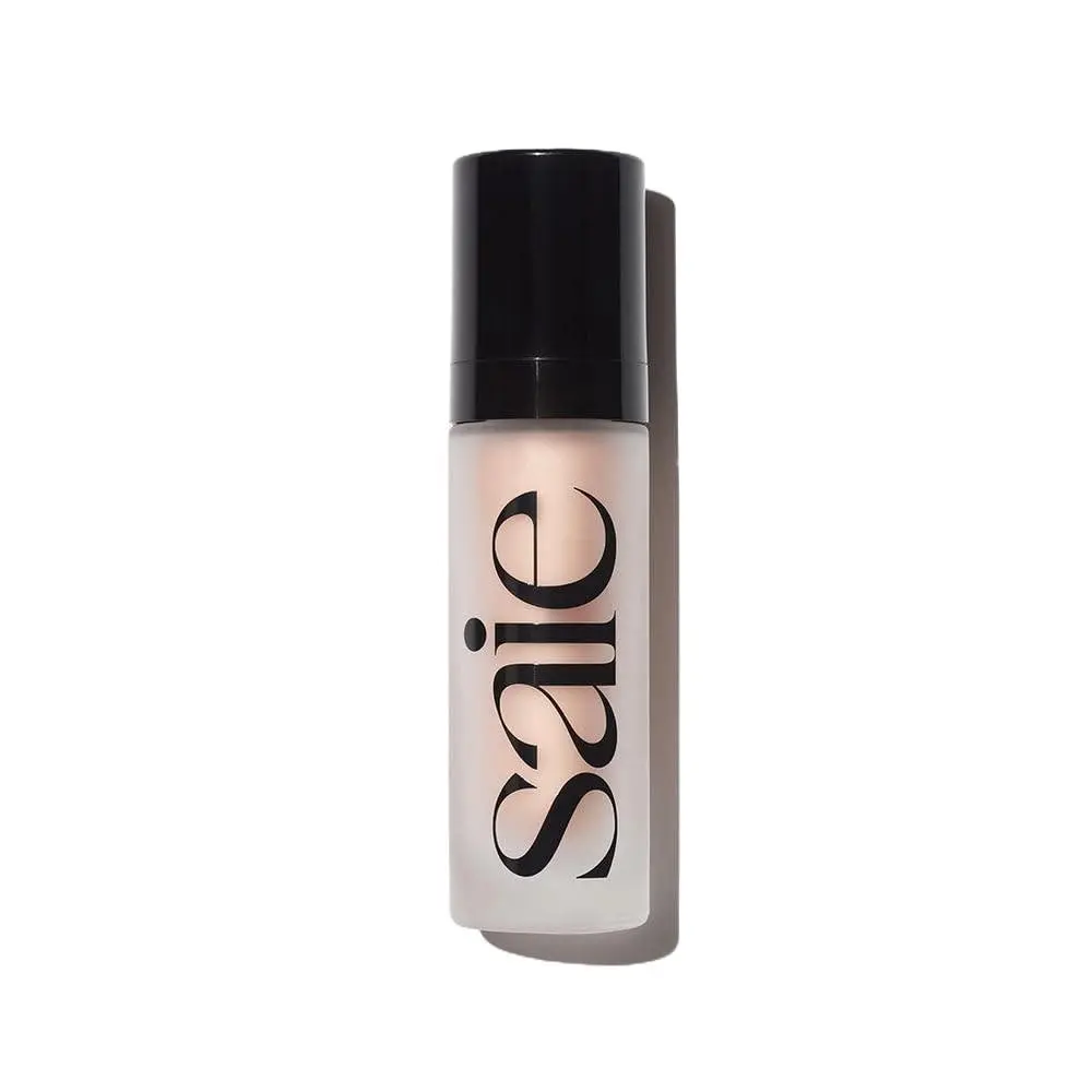 Glowy Super Gel Hydrating Primer Illuminating Serum 1oz Warmglow Saie Makeup