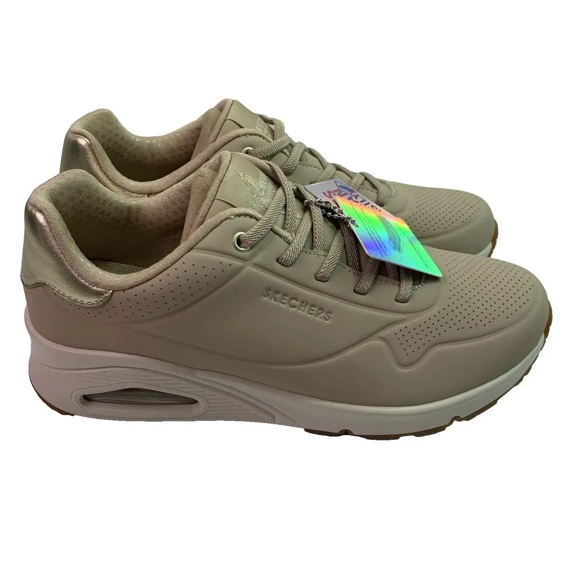 Skechers shoes - Uno - Shimmer Away - Uno Shimmer Away - 155196 NUDE - natural nude (UPC: 197976642317) 1