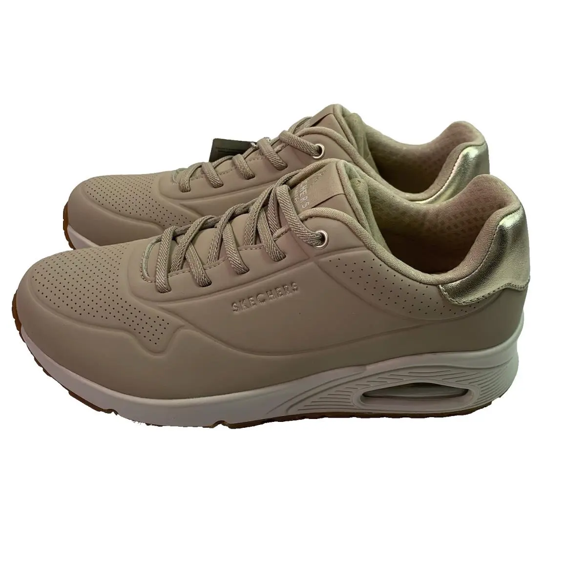 Skechers shoes - Uno - Shimmer Away - Uno Shimmer Away - 155196 NUDE - natural nude (UPC: 197976642317) 2