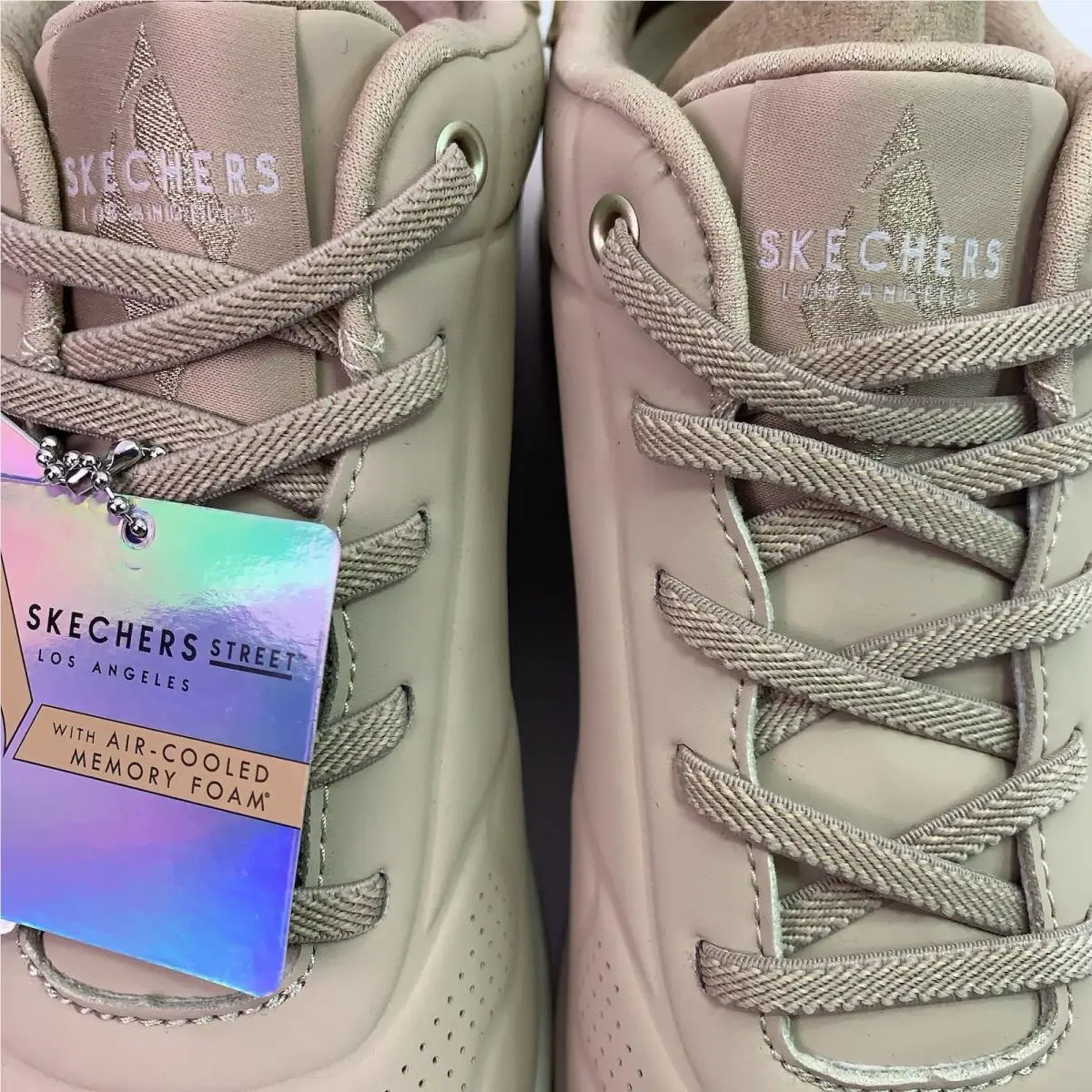 Skechers shoes - Uno - Shimmer Away - Uno Shimmer Away - 155196 NUDE - natural nude (UPC: 197976642317) 11