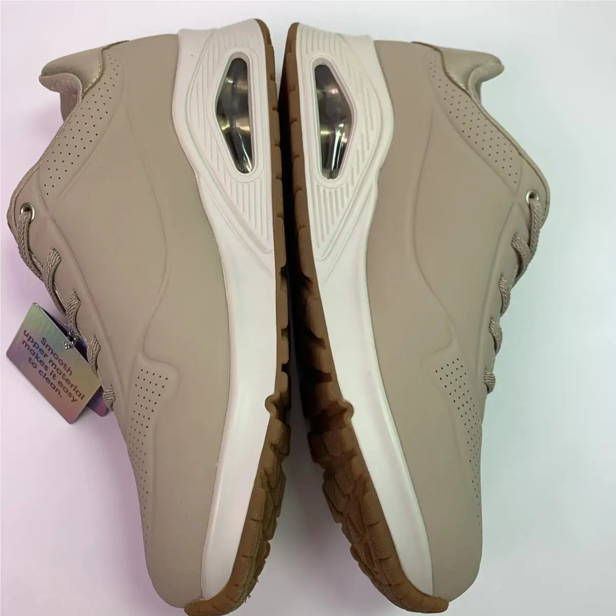 Skechers shoes - Uno - Shimmer Away - Uno Shimmer Away - 155196 NUDE - natural nude (UPC: 197976642317) 6