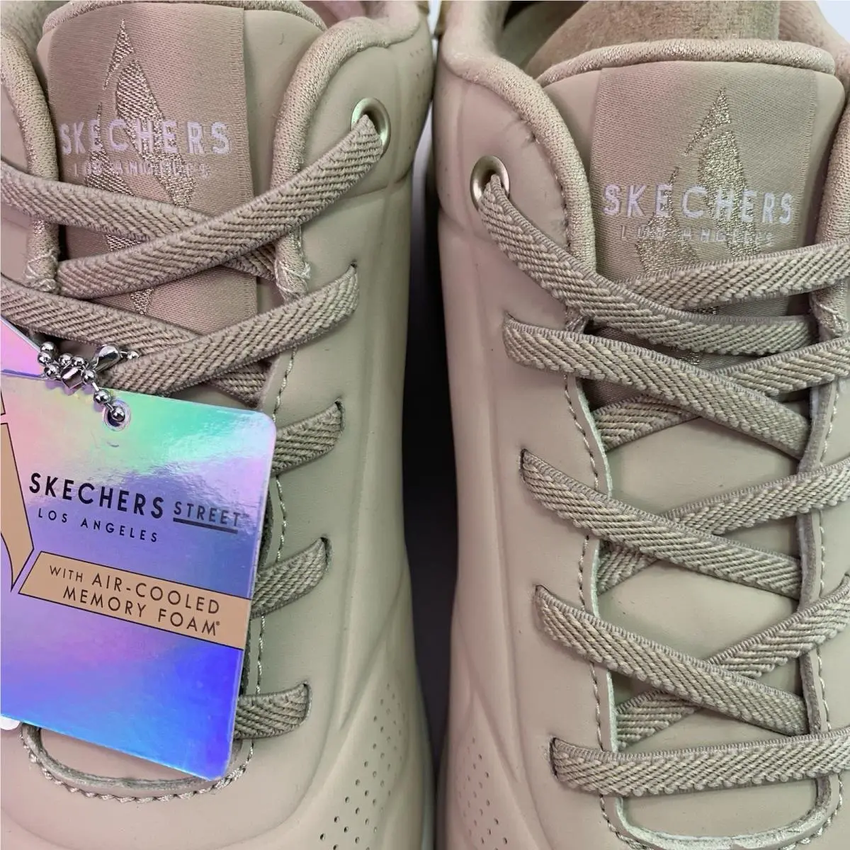 Skechers shoes - Uno - Shimmer Away - Uno Shimmer Away - 155196 NUDE - natural nude (UPC: 197976642317) 12