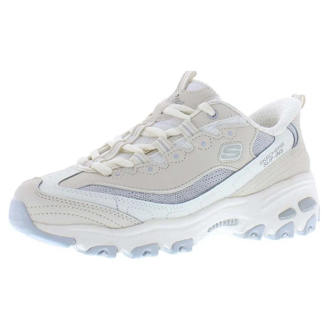 Skechers shoes - Natural/Grey, Main: Off-White (UPC: 198376242633) 0