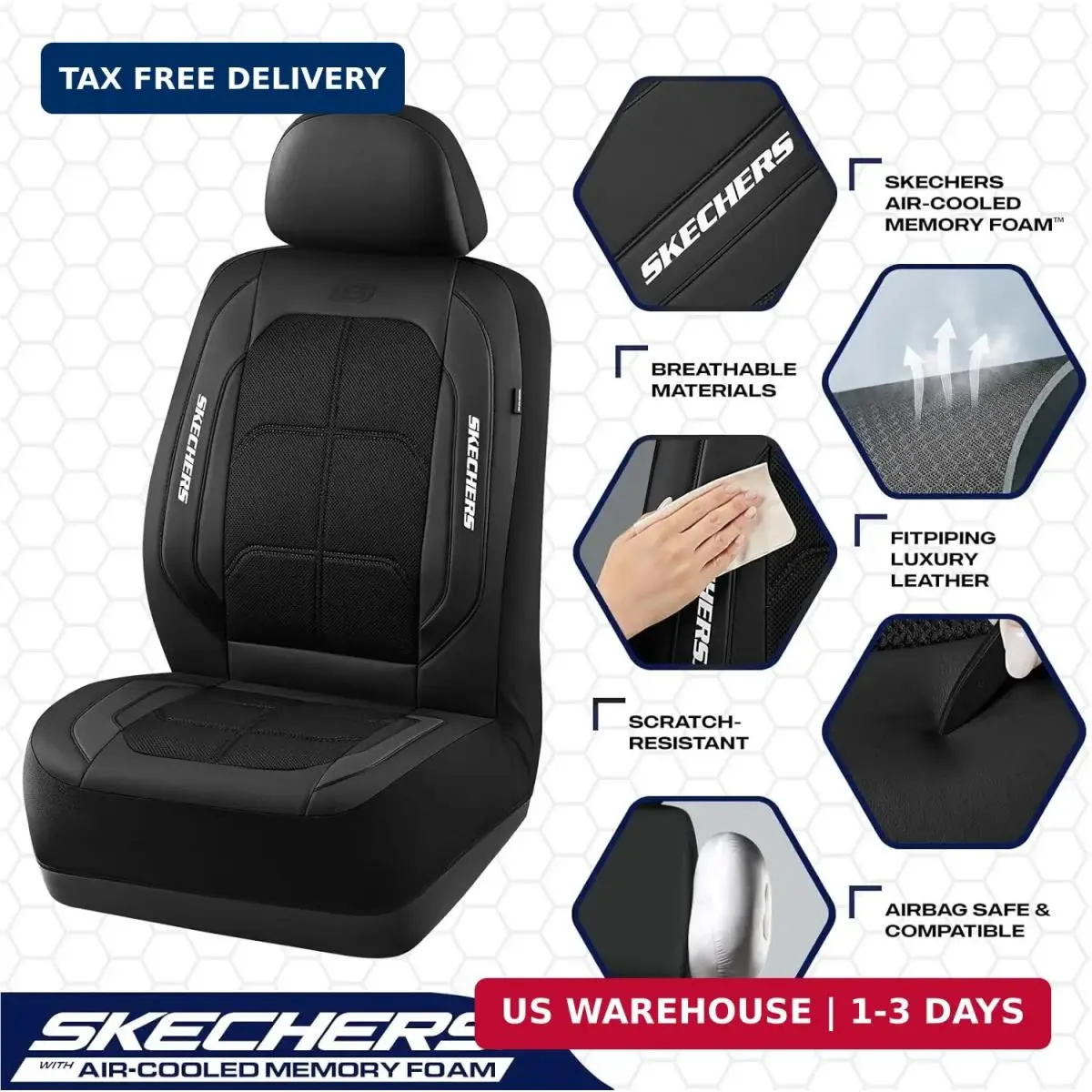 Skechers shoes - Black and Black (UPC: 190727189574) 2