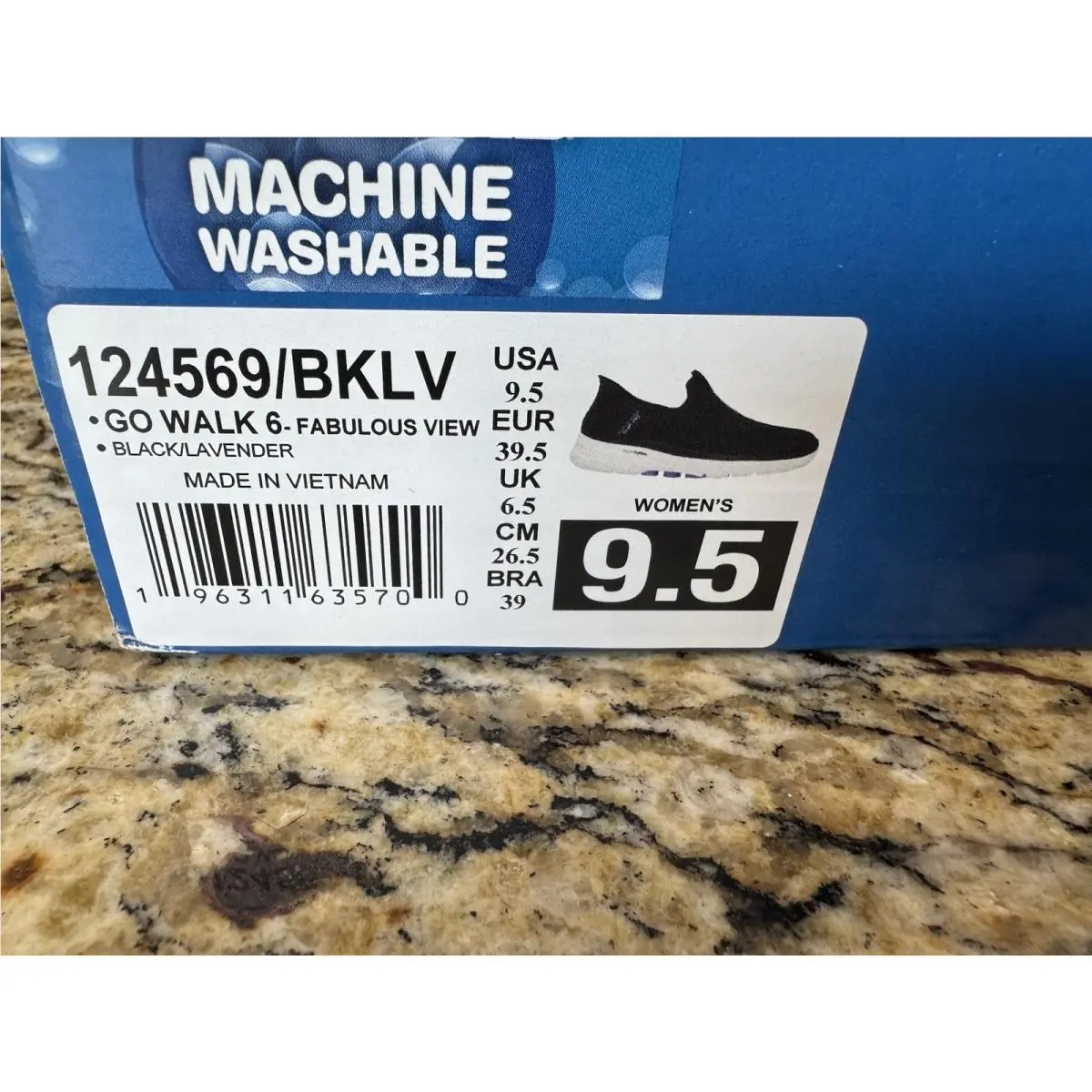 Skechers shoes - Skechers Go Walk 6 - Walk - Black (UPC: 196311635625) 5