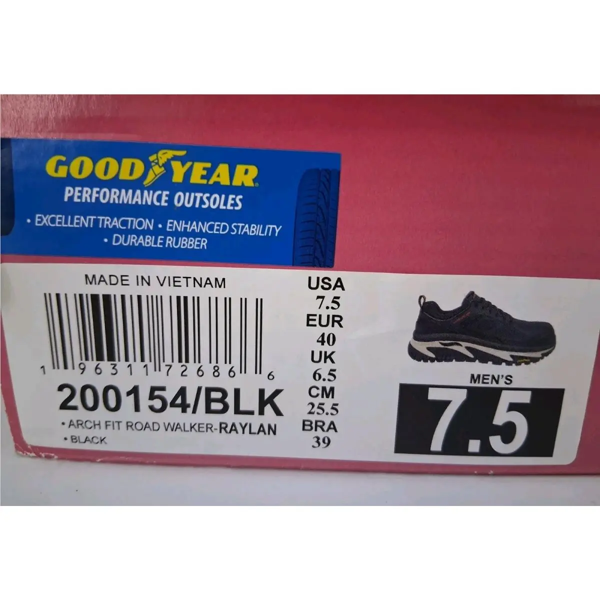 Skechers shoes - Skechers Arch Fit Road Walker - Black 7