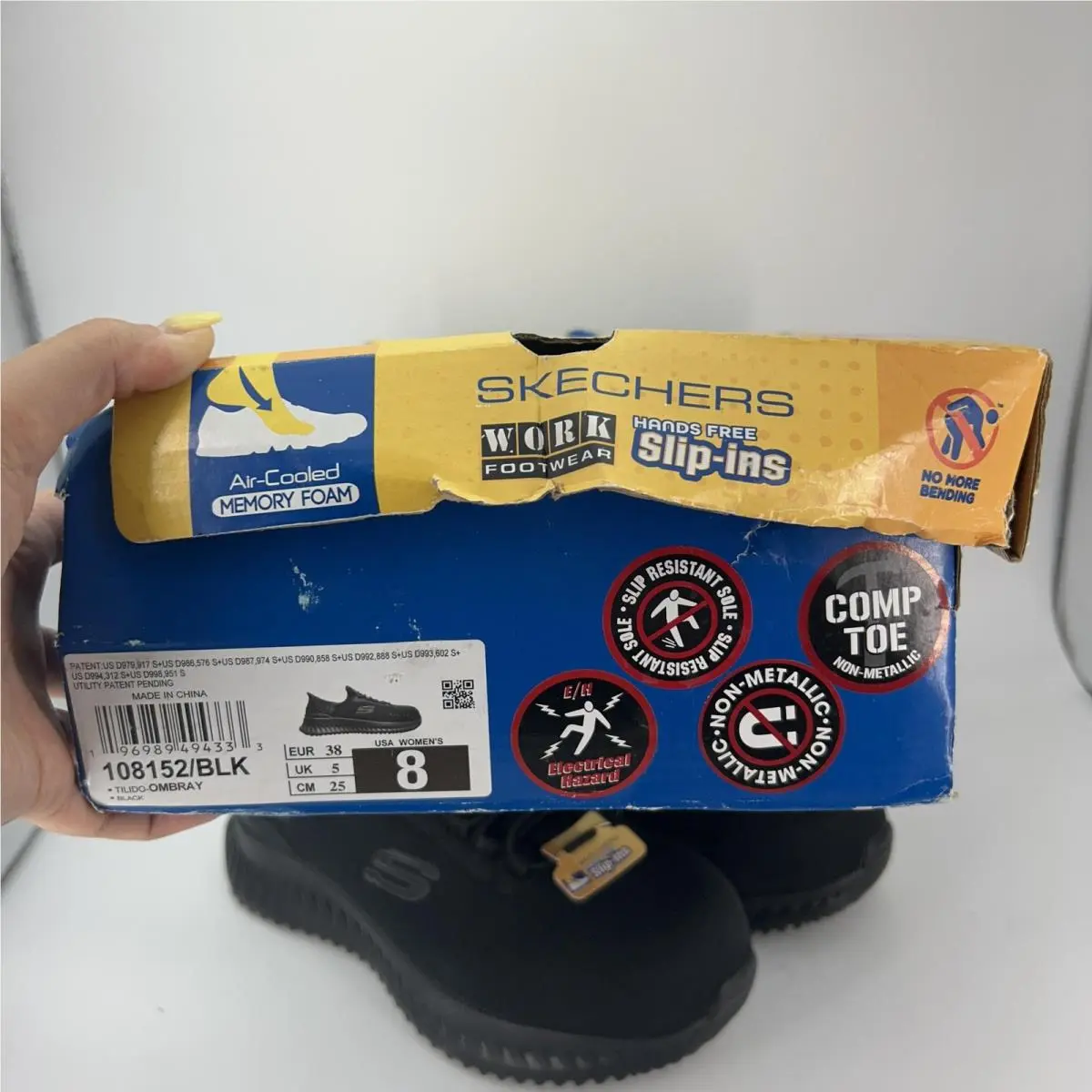 Skechers shoes - SKECHERS Tilido-Ombray - 108152/BLK - Black 0