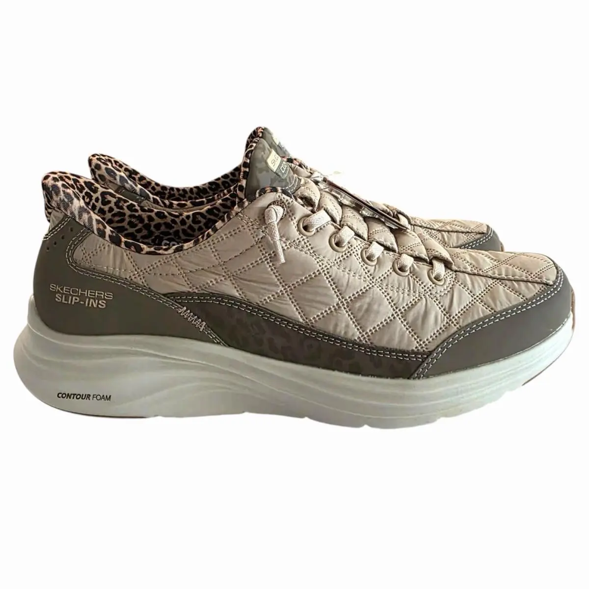 Skechers shoes - Contour Foam – Cozy Fit Leopard Dream - 150419 - Brown/Black 1