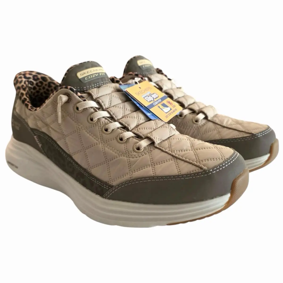 Skechers shoes - Contour Foam – Cozy Fit Leopard Dream - 150419 - Brown/Black 2