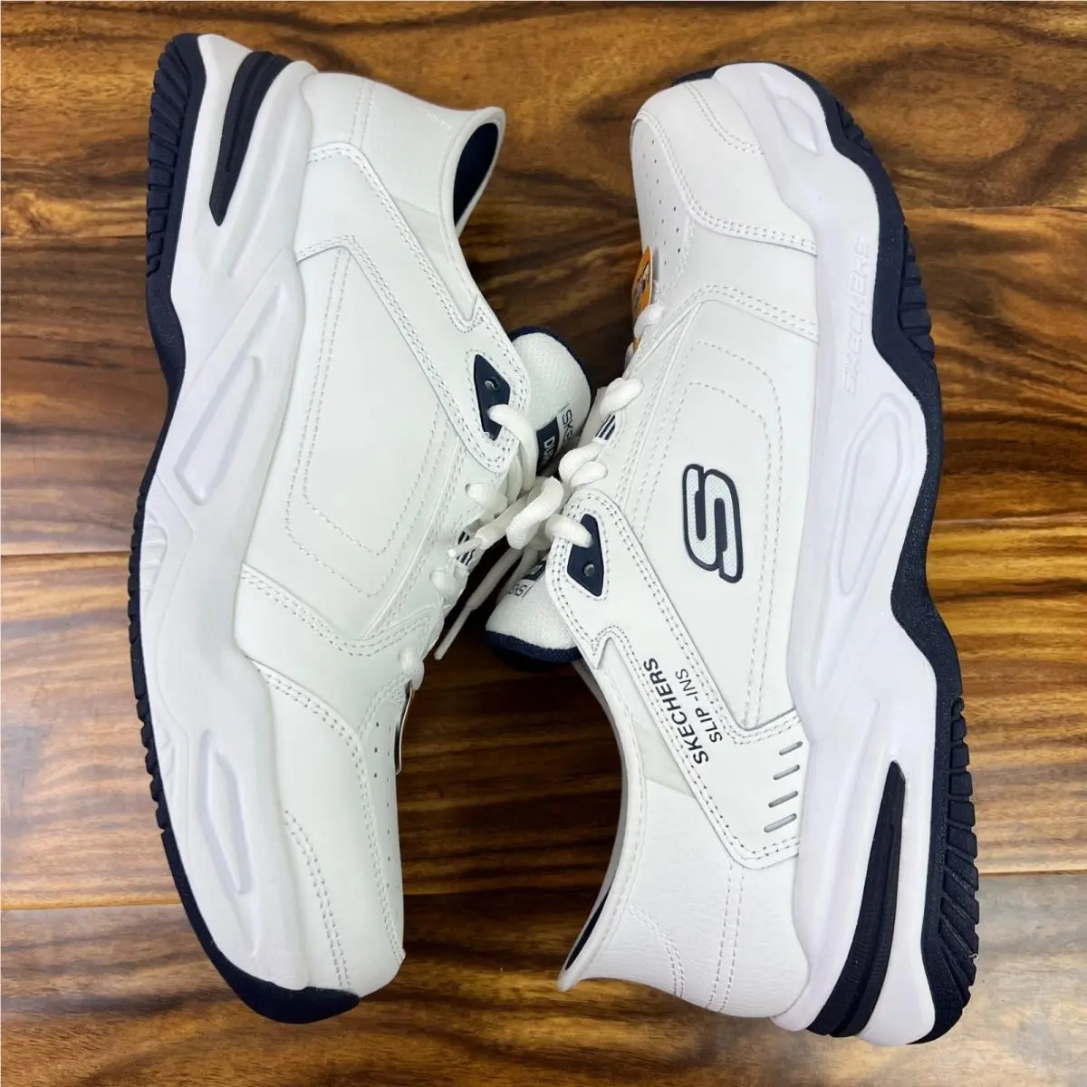 Skechers shoes - Skechers Relaxed Fit Durham Delvor - White 6