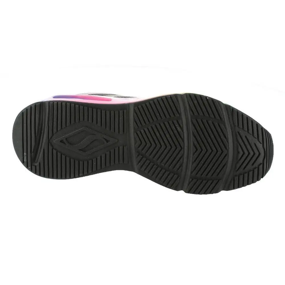 Skechers shoes - Tres-air Uno - Rainbow Roads - 177416 - Black Mulit (UPC: 197627117829) 1