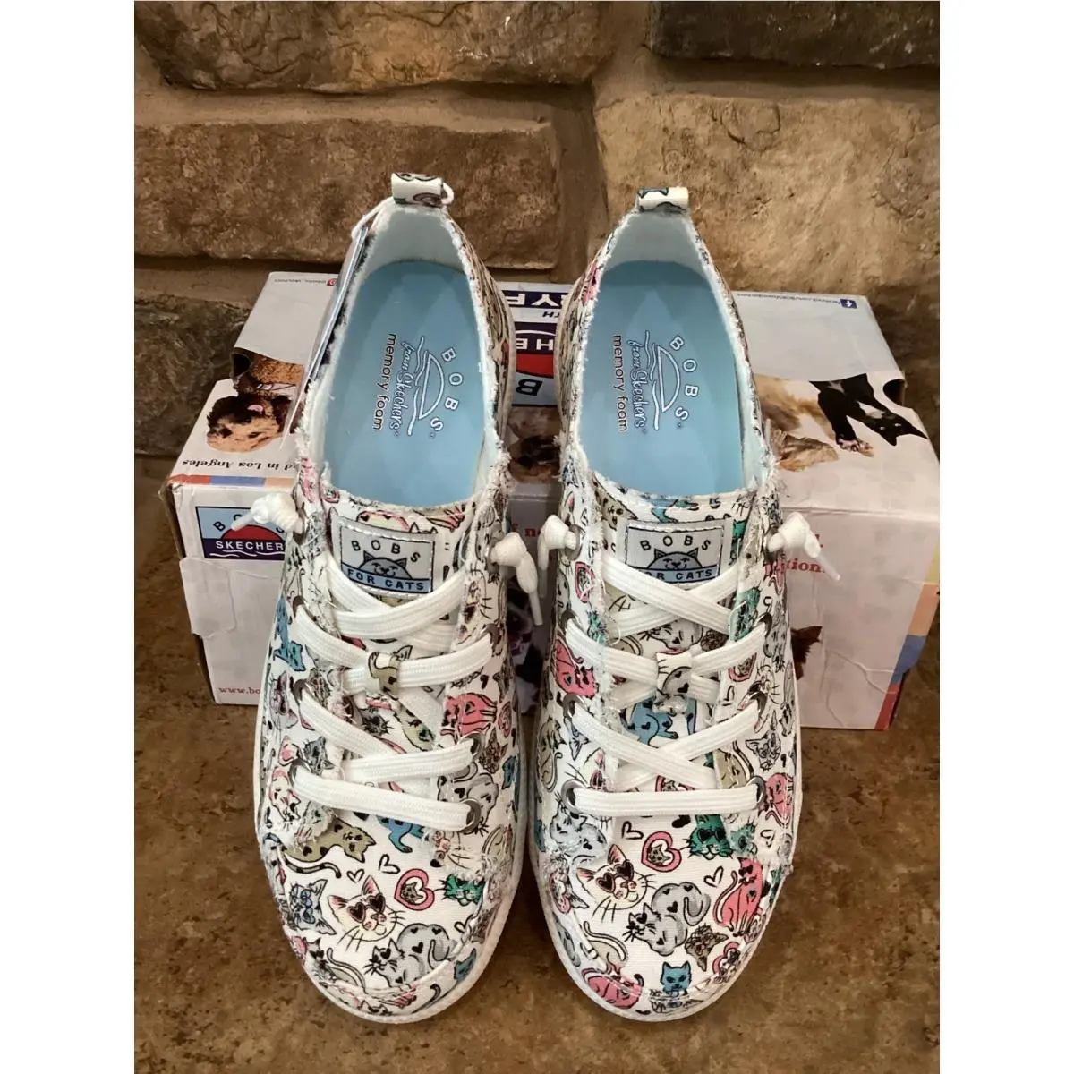 Skechers shoes - BOBS B Cute - Kitten Around - Multicolor 1