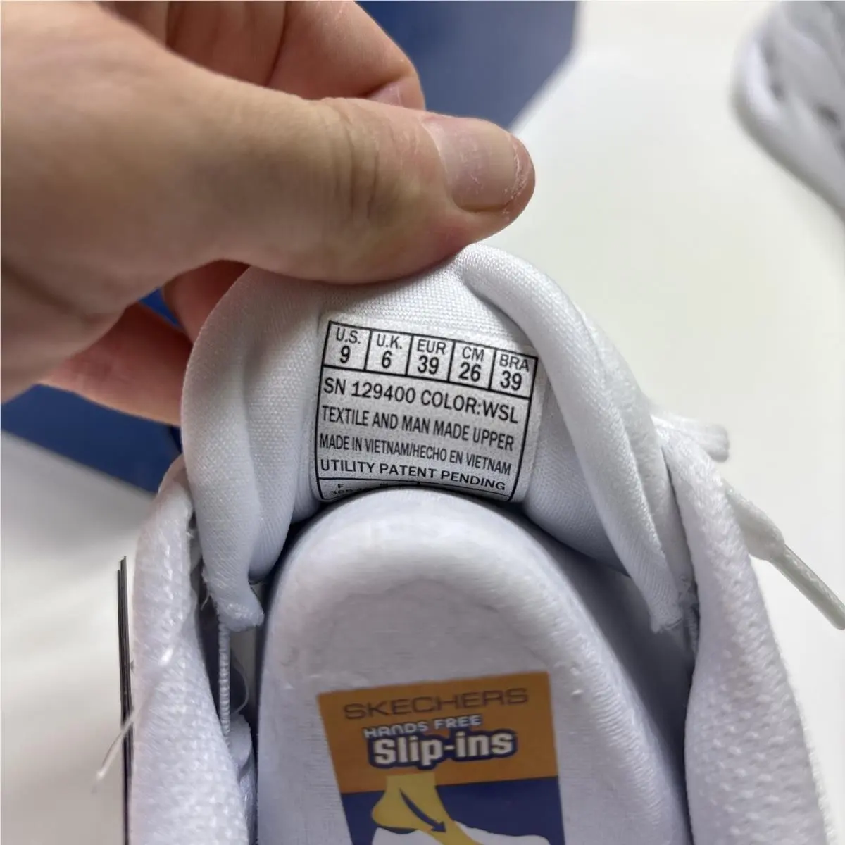 Skechers shoes - Skechers Max Cushioning Glide-Step - Max Cushioning - 129400-WSL - White 9